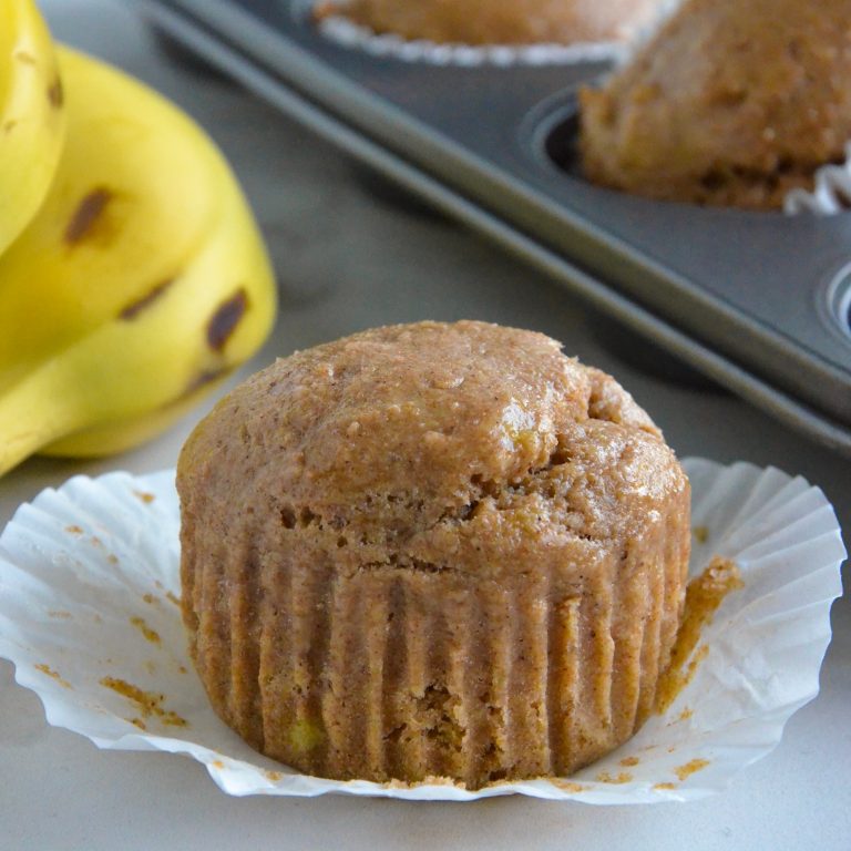 Healthy Banana Muffins