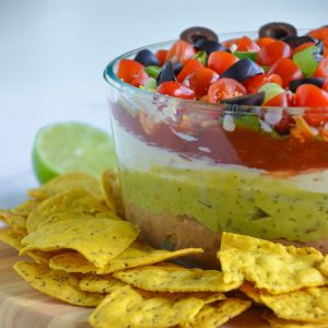 vegan seven layer dip