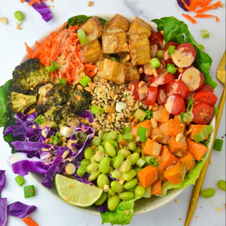 Thai Inspired Buddha Bowl (Vegan & Easy)