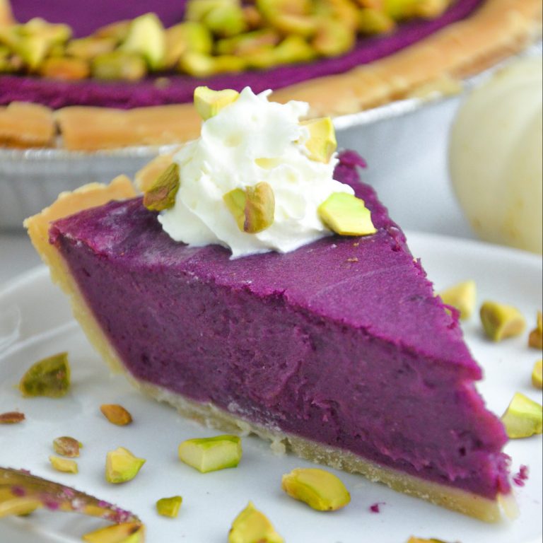 Ube (Purple Sweet Potato) Pie