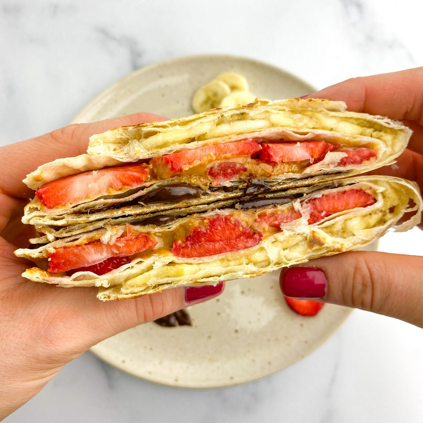 Sweet Tortilla Wrap Veggie World Recipes