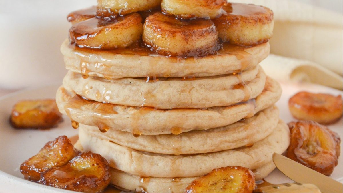 Caramelized Banana Pancakes