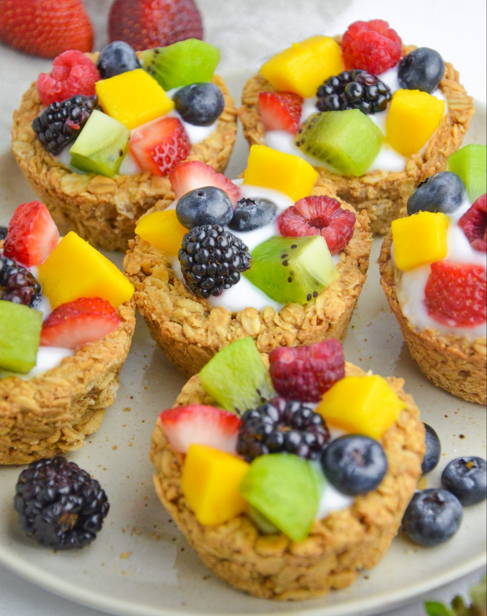 Granola Cups Veggie World Recipes