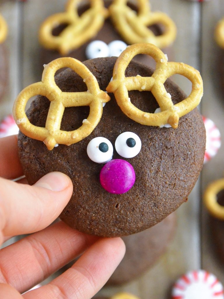 Reindeer Cookies (Vegan)