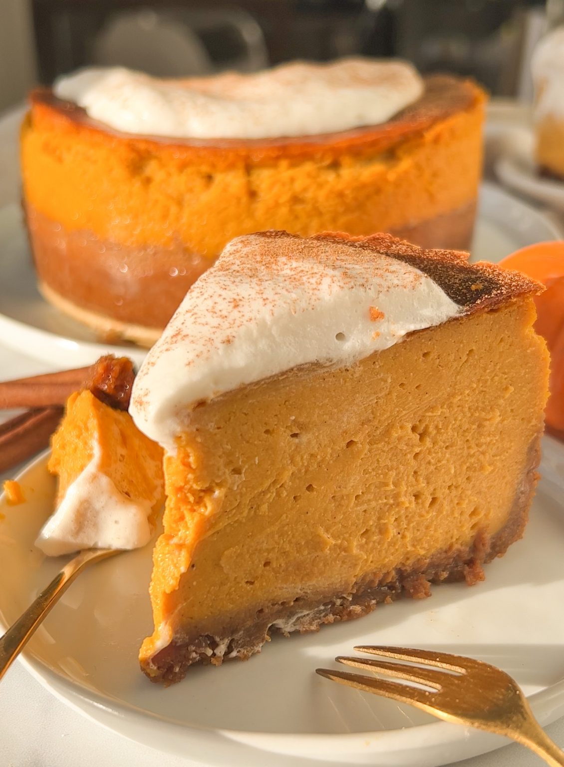Vegan Pumpkin Cheesecake Recipe Veggie World Recipes