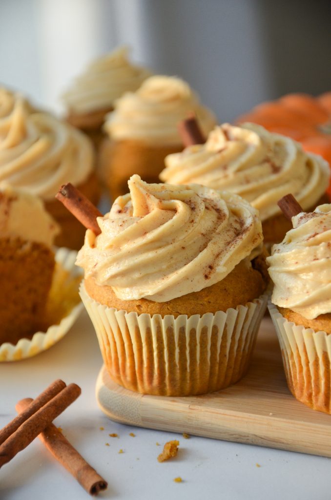 vegan pumpkin cupcakes